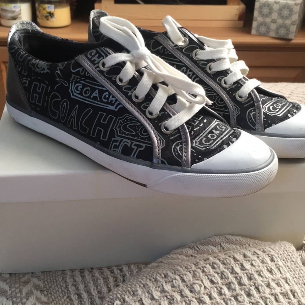 Coach sneakers, worn only a few times!